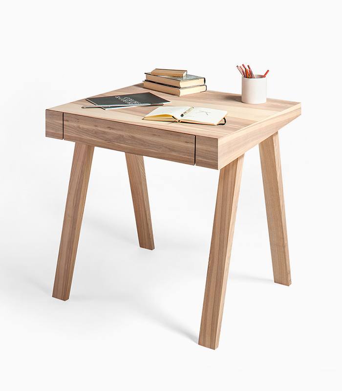 Reinterprets the classic bookshelf wooden single drawer 2 1